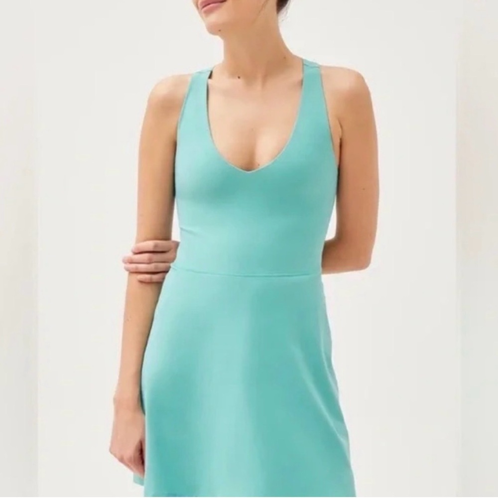 Brand new Outdoor Voices Sea Green Valley Dress